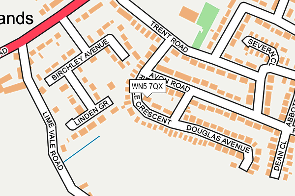 WN5 7QX map - OS OpenMap – Local (Ordnance Survey) WN5 7QX map - OS OpenMap – Local (Ordnance Survey)