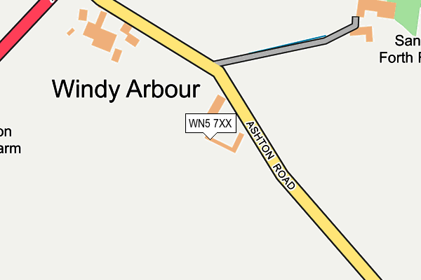WN5 7XX map - OS OpenMap – Local (Ordnance Survey) WN5 7XX map - OS OpenMap – Local (Ordnance Survey)
