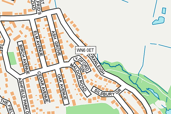 WN6 0ET map - OS OpenMap – Local (Ordnance Survey) WN6 0ET map - OS OpenMap – Local (Ordnance Survey)