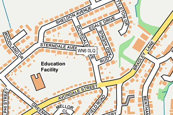 WN6 0LQ map - OS OpenMap – Local (Ordnance Survey) WN6 0LQ map - OS OpenMap – Local (Ordnance Survey)