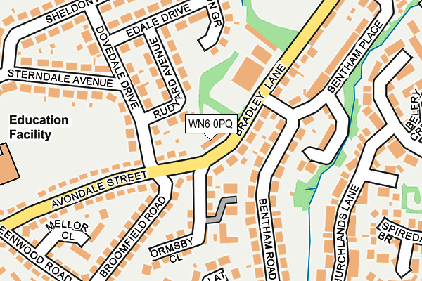 WN6 0PQ map - OS OpenMap – Local (Ordnance Survey) WN6 0PQ map - OS OpenMap – Local (Ordnance Survey)