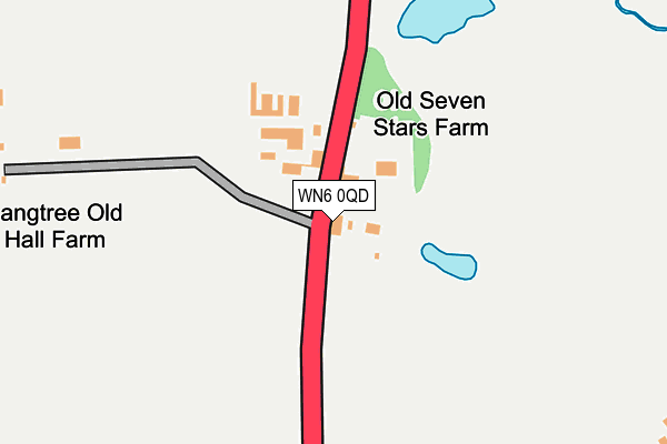 WN6 0QD map - OS OpenMap – Local (Ordnance Survey) WN6 0QD map - OS OpenMap – Local (Ordnance Survey)