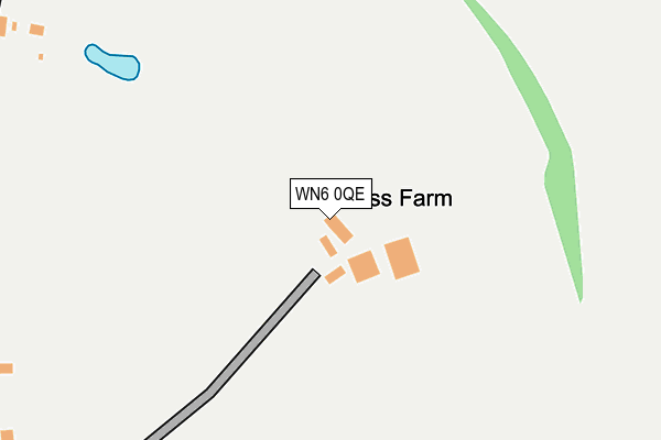 WN6 0QE map - OS OpenMap – Local (Ordnance Survey) WN6 0QE map - OS OpenMap – Local (Ordnance Survey)