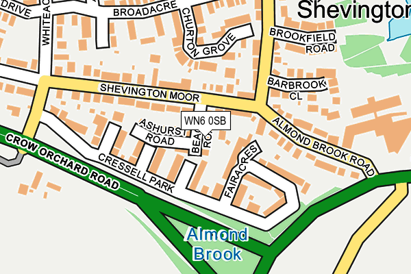 WN6 0SB map - OS OpenMap – Local (Ordnance Survey) WN6 0SB map - OS OpenMap – Local (Ordnance Survey)