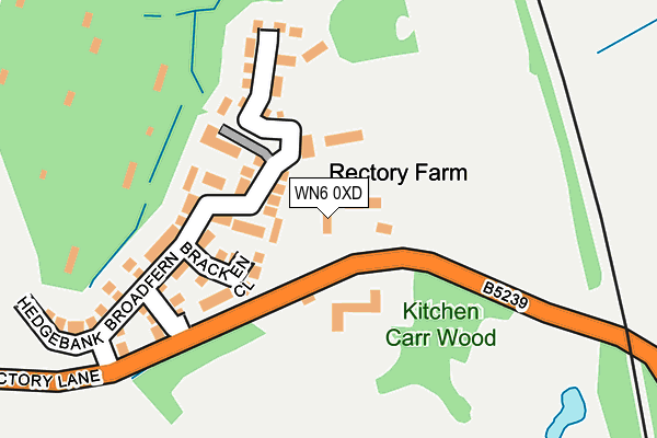 WN6 0XD map - OS OpenMap – Local (Ordnance Survey) WN6 0XD map - OS OpenMap – Local (Ordnance Survey)