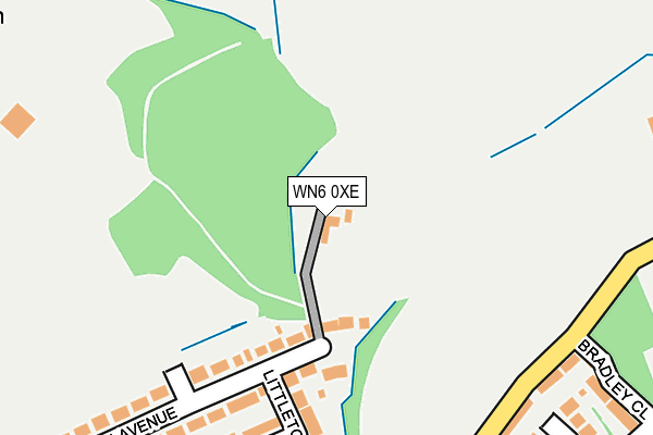 WN6 0XE map - OS OpenMap – Local (Ordnance Survey) WN6 0XE map - OS OpenMap – Local (Ordnance Survey)