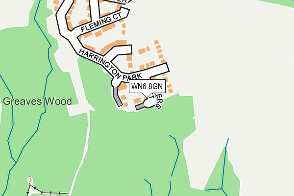 WN6 8GN map - OS OpenMap – Local (Ordnance Survey) WN6 8GN map - OS OpenMap – Local (Ordnance Survey)