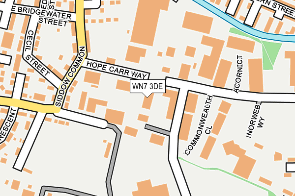 WN7 3DE map - OS OpenMap – Local (Ordnance Survey) WN7 3DE map - OS OpenMap – Local (Ordnance Survey)