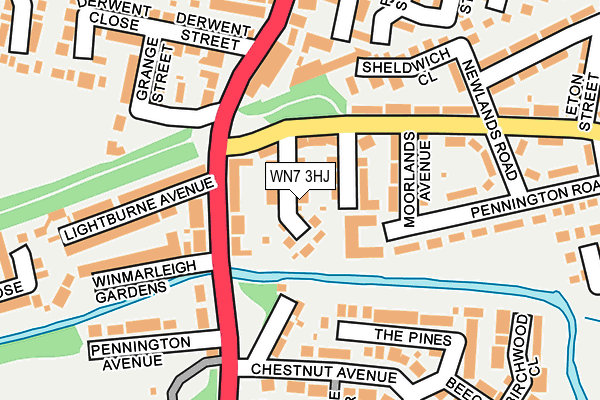 WN7 3HJ map - OS OpenMap – Local (Ordnance Survey) WN7 3HJ map - OS OpenMap – Local (Ordnance Survey)
