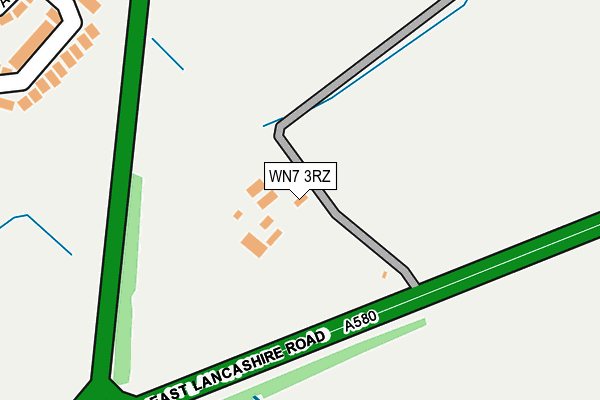 WN7 3RZ map - OS OpenMap – Local (Ordnance Survey) WN7 3RZ map - OS OpenMap – Local (Ordnance Survey)