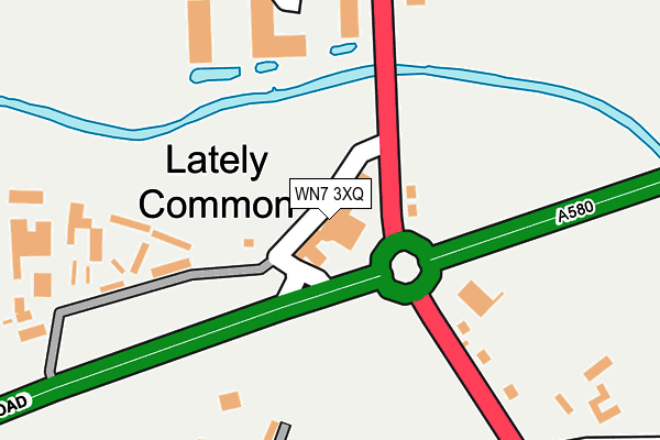 WN7 3XQ map - OS OpenMap – Local (Ordnance Survey) WN7 3XQ map - OS OpenMap – Local (Ordnance Survey)