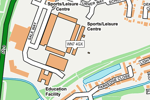 WN7 4GX map - OS OpenMap – Local (Ordnance Survey) WN7 4GX map - OS OpenMap – Local (Ordnance Survey)