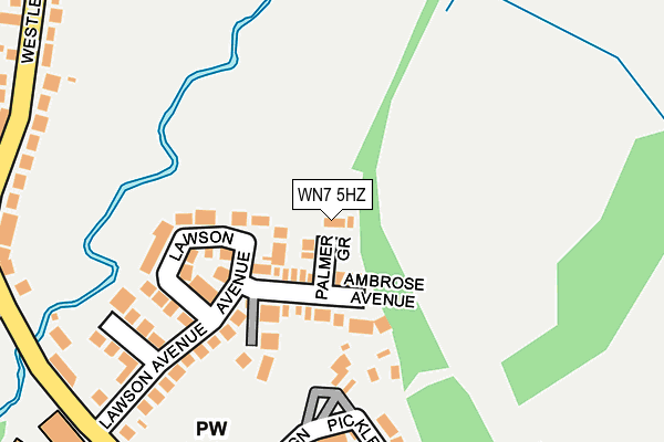 WN7 5HZ map - OS OpenMap – Local (Ordnance Survey) WN7 5HZ map - OS OpenMap – Local (Ordnance Survey)