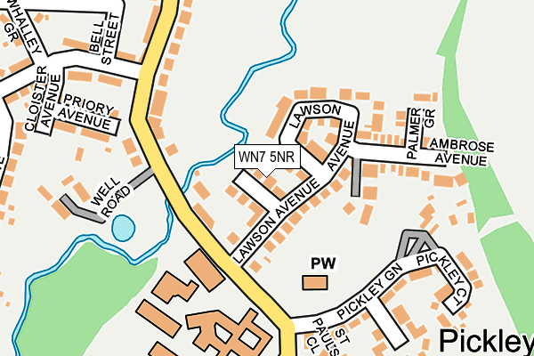 WN7 5NR map - OS OpenMap – Local (Ordnance Survey) WN7 5NR map - OS OpenMap – Local (Ordnance Survey)