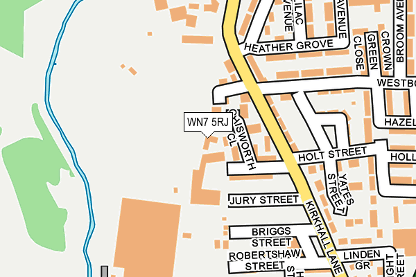 WN7 5RJ map - OS OpenMap – Local (Ordnance Survey) WN7 5RJ map - OS OpenMap – Local (Ordnance Survey)