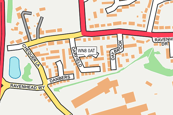 WN8 0AT map - OS OpenMap – Local (Ordnance Survey) WN8 0AT map - OS OpenMap – Local (Ordnance Survey)