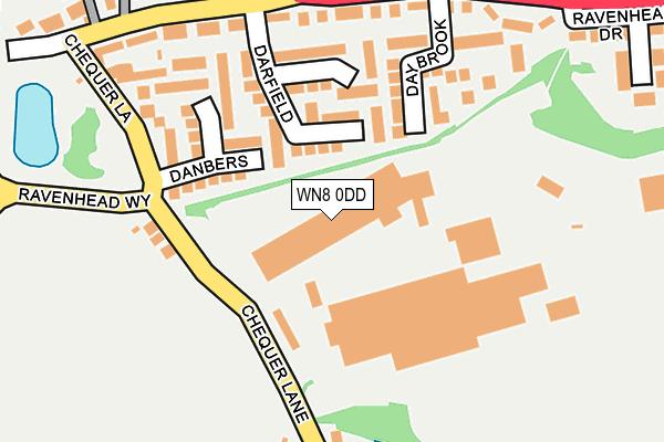 WN8 0DD map - OS OpenMap – Local (Ordnance Survey) WN8 0DD map - OS OpenMap – Local (Ordnance Survey)