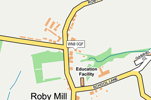 WN8 0QF map - OS OpenMap – Local (Ordnance Survey) WN8 0QF map - OS OpenMap – Local (Ordnance Survey)
