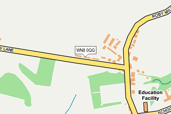 WN8 0QG map - OS OpenMap – Local (Ordnance Survey) WN8 0QG map - OS OpenMap – Local (Ordnance Survey)