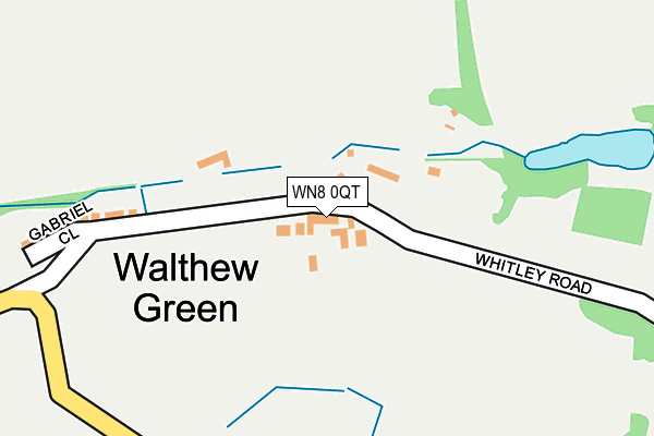 WN8 0QT map - OS OpenMap – Local (Ordnance Survey) WN8 0QT map - OS OpenMap – Local (Ordnance Survey)