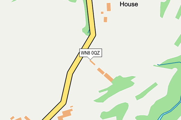 WN8 0QZ map - OS OpenMap – Local (Ordnance Survey) WN8 0QZ map - OS OpenMap – Local (Ordnance Survey)