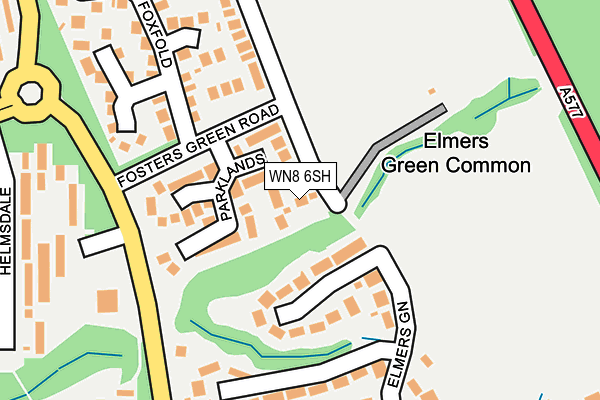 WN8 6SH maps, stats, and open data