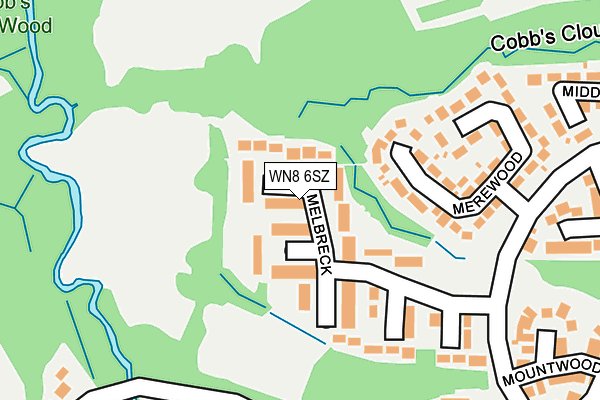 WN8 6SZ maps, stats, and open data