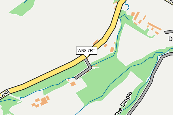 WN8 7RT map - OS OpenMap – Local (Ordnance Survey) WN8 7RT map - OS OpenMap – Local (Ordnance Survey)