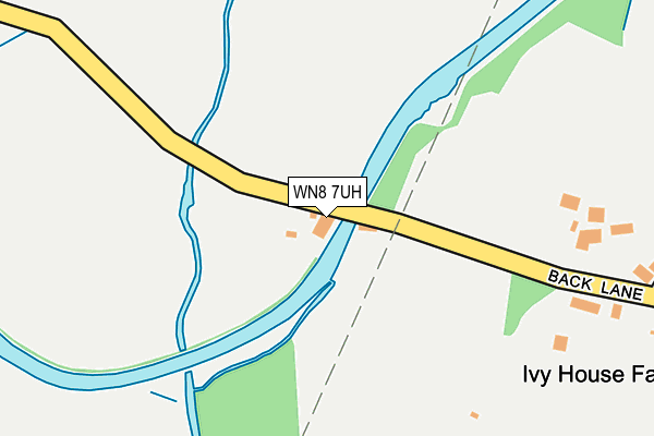 WN8 7UH map - OS OpenMap – Local (Ordnance Survey) WN8 7UH map - OS OpenMap – Local (Ordnance Survey)