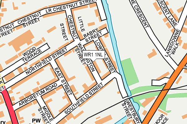 WR1 1NL map - OS OpenMap – Local (Ordnance Survey) WR1 1NL map - OS OpenMap – Local (Ordnance Survey)