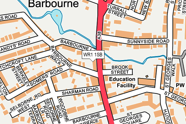 WR1 1SB map - OS OpenMap – Local (Ordnance Survey) WR1 1SB map - OS OpenMap – Local (Ordnance Survey)