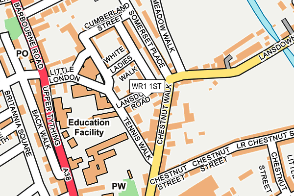 WR1 1ST map - OS OpenMap – Local (Ordnance Survey) WR1 1ST map - OS OpenMap – Local (Ordnance Survey)