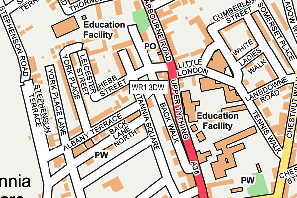 WR1 3DW map - OS OpenMap – Local (Ordnance Survey) WR1 3DW map - OS OpenMap – Local (Ordnance Survey)