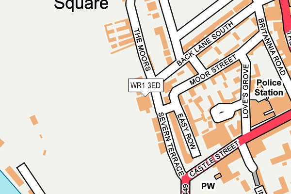 WR1 3ED map - OS OpenMap – Local (Ordnance Survey) WR1 3ED map - OS OpenMap – Local (Ordnance Survey)