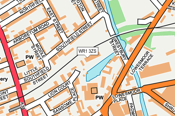 WR1 3ZS map - OS OpenMap – Local (Ordnance Survey) WR1 3ZS map - OS OpenMap – Local (Ordnance Survey)