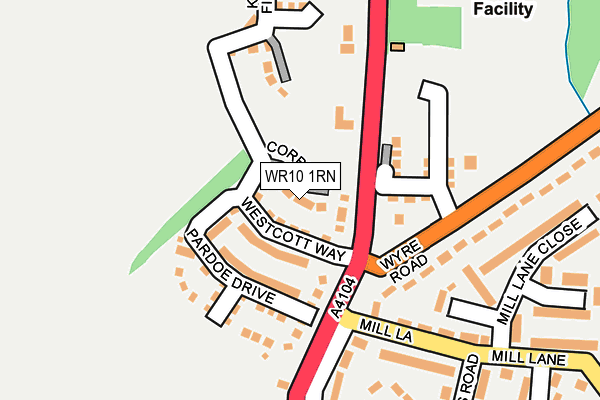 WR10 1RN map - OS OpenMap – Local (Ordnance Survey) WR10 1RN map - OS OpenMap – Local (Ordnance Survey)