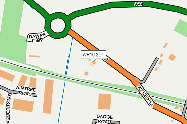 WR10 2DT map - OS OpenMap – Local (Ordnance Survey) WR10 2DT map - OS OpenMap – Local (Ordnance Survey)
