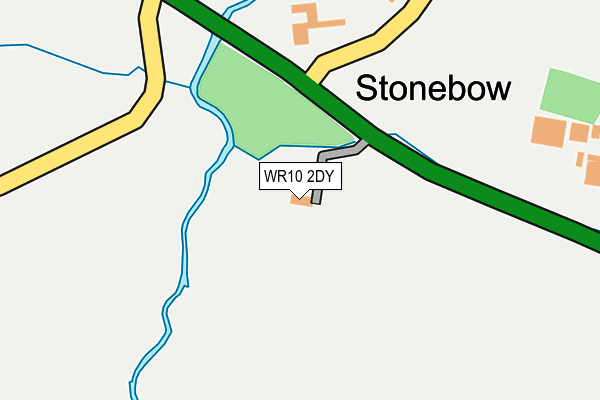 WR10 2DY map - OS OpenMap – Local (Ordnance Survey) WR10 2DY map - OS OpenMap – Local (Ordnance Survey)