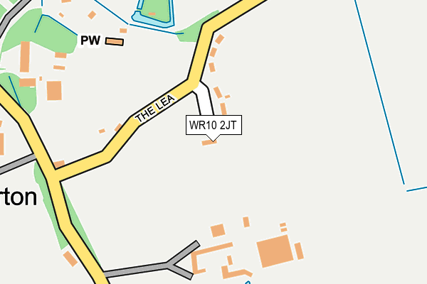 WR10 2JT map - OS OpenMap – Local (Ordnance Survey) WR10 2JT map - OS OpenMap – Local (Ordnance Survey)