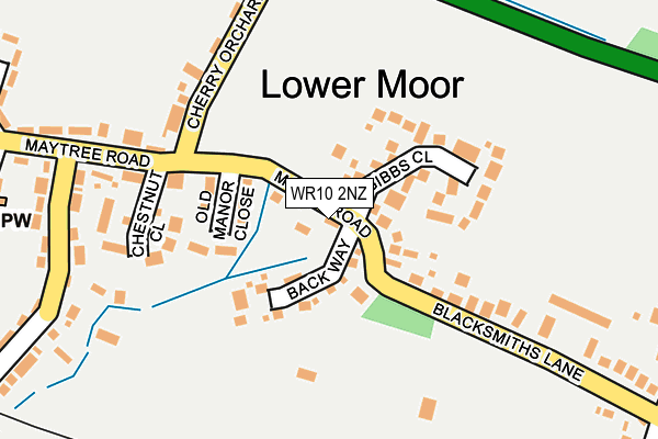 WR10 2NZ map - OS OpenMap – Local (Ordnance Survey) WR10 2NZ map - OS OpenMap – Local (Ordnance Survey)