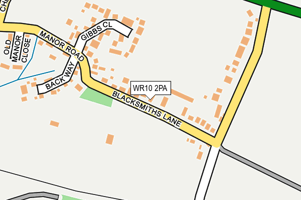 WR10 2PA map - OS OpenMap – Local (Ordnance Survey) WR10 2PA map - OS OpenMap – Local (Ordnance Survey)