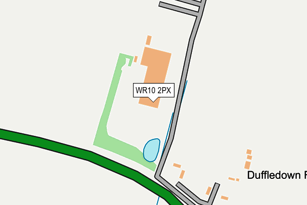 WR10 2PX map - OS OpenMap – Local (Ordnance Survey) WR10 2PX map - OS OpenMap – Local (Ordnance Survey)