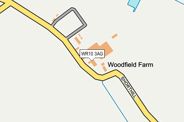 WR10 3AG map - OS OpenMap – Local (Ordnance Survey) WR10 3AG map - OS OpenMap – Local (Ordnance Survey)