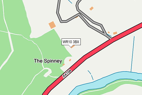 WR10 3BX map - OS OpenMap – Local (Ordnance Survey) WR10 3BX map - OS OpenMap – Local (Ordnance Survey)