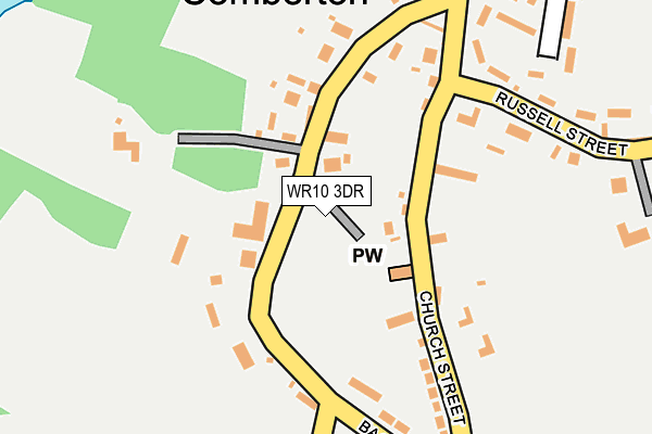 WR10 3DR map - OS OpenMap – Local (Ordnance Survey) WR10 3DR map - OS OpenMap – Local (Ordnance Survey)