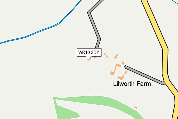 WR10 3DY map - OS OpenMap – Local (Ordnance Survey) WR10 3DY map - OS OpenMap – Local (Ordnance Survey)