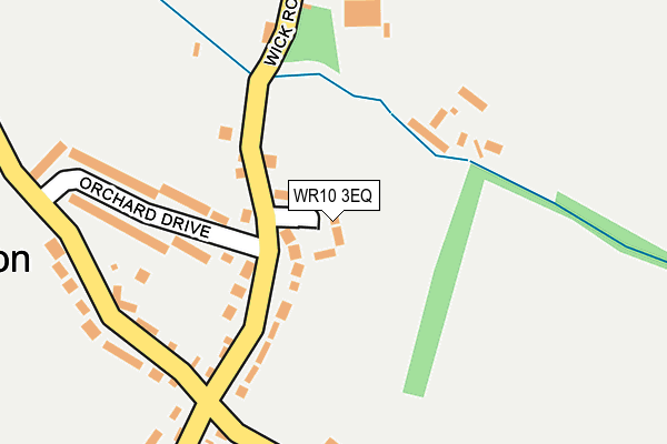 WR10 3EQ map - OS OpenMap – Local (Ordnance Survey) WR10 3EQ map - OS OpenMap – Local (Ordnance Survey)