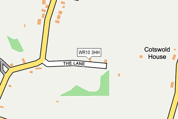 WR10 3HH map - OS OpenMap – Local (Ordnance Survey) WR10 3HH map - OS OpenMap – Local (Ordnance Survey)