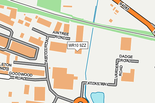 WR10 9ZZ map - OS OpenMap – Local (Ordnance Survey) WR10 9ZZ map - OS OpenMap – Local (Ordnance Survey)