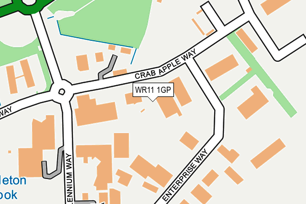 WR11 1GP map - OS OpenMap – Local (Ordnance Survey) WR11 1GP map - OS OpenMap – Local (Ordnance Survey)